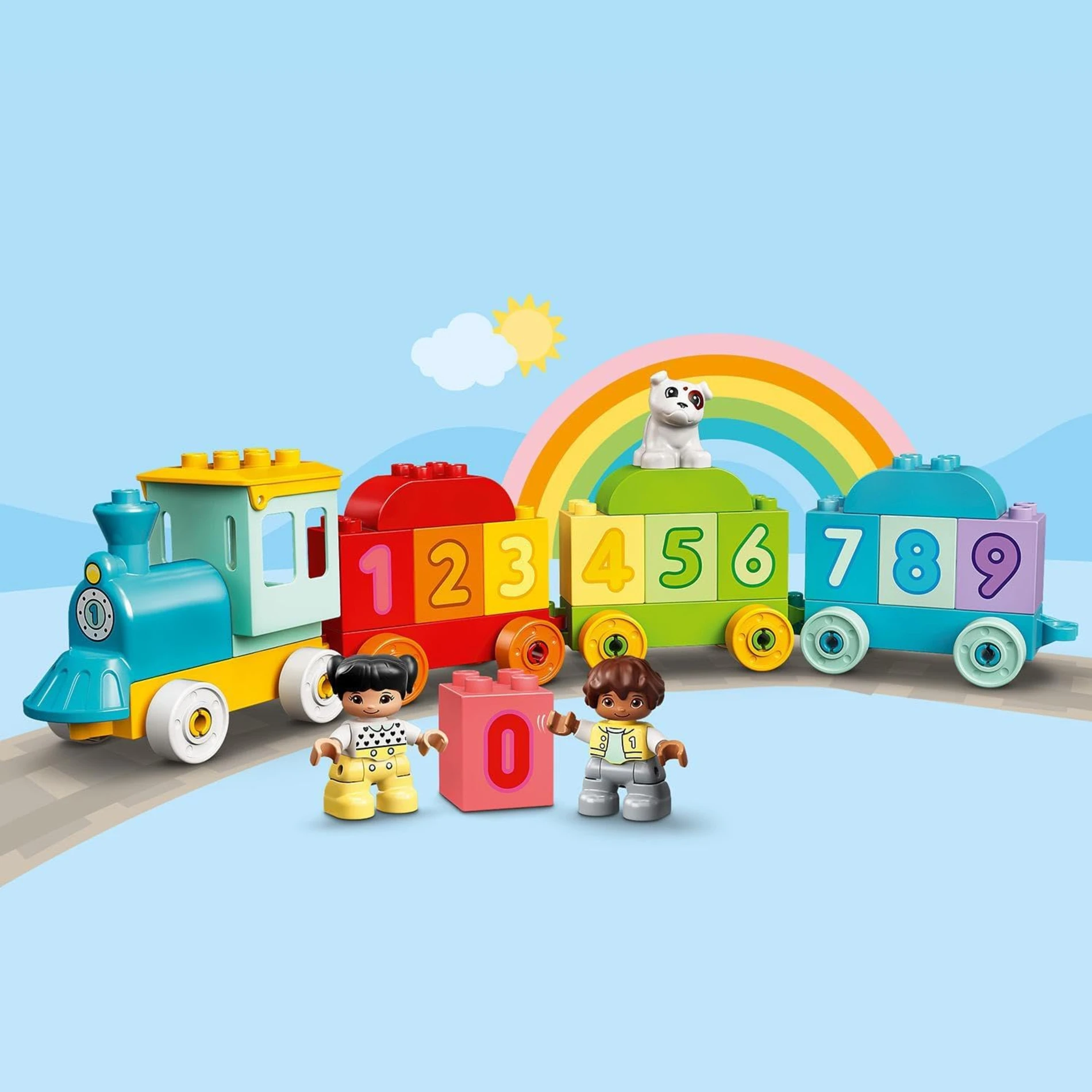  LEGO DUPLO İlk Sayı Treni - Saymayı Öğren 10954 +18 Ay (23 Parça)