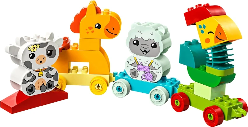 LEGO DUPLO İlk Hayvan Trenim 10412 +1 (19 Parça)