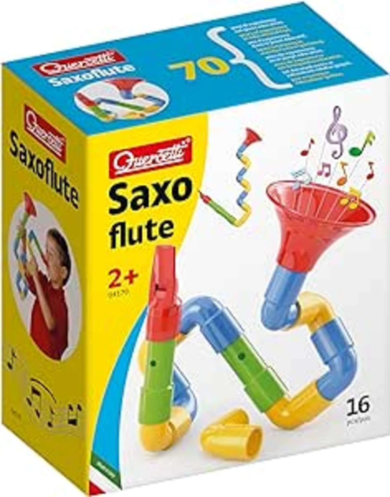 Quercetti 4170 – Saxoflute Spielfloete Troete için montaj