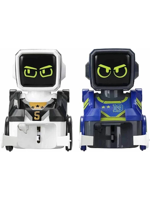 Silverlit Robot Kickabot Ikili Set - Mavi ve Beyaz