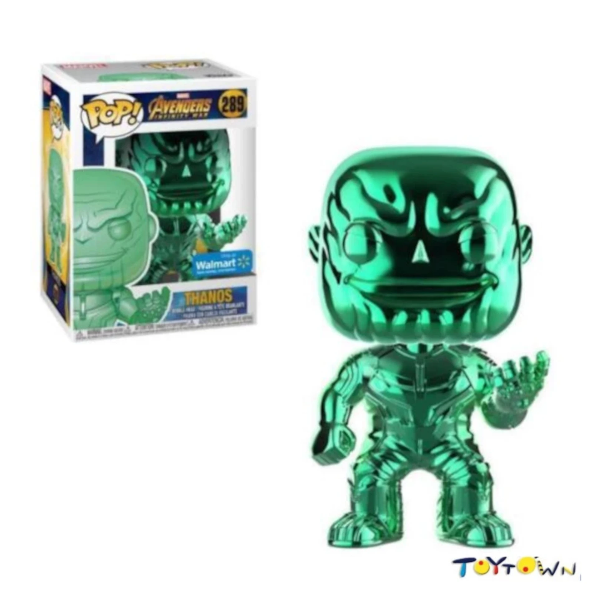 Funko POP! Marvel Avengers Infinity War - Green Chrome Thanos Exclusive