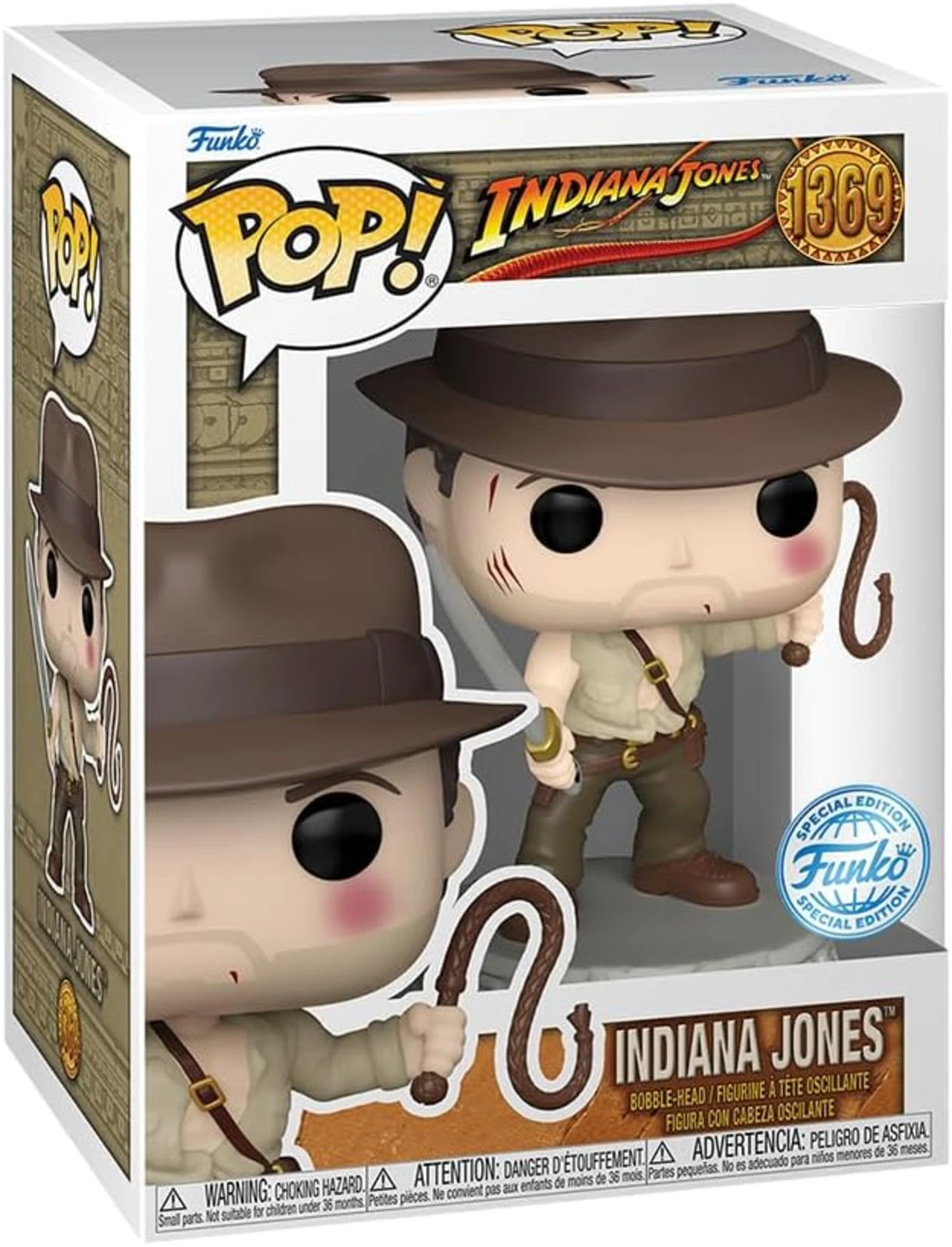 Funko Pop Filmleri: Indiana Jones 2 - Indiana Jones Kırbaç Koleksiyon