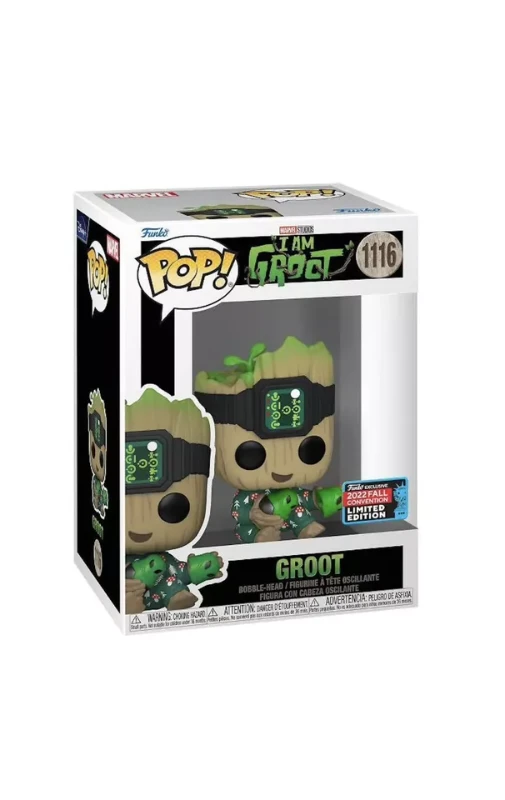 Funko POP Marvel Studios I Am Groot NYCC 2022 #1116 Vinyl Figure Limited Edition