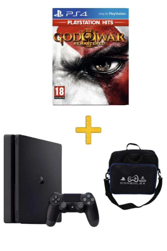 Sony Playstation 4 Slim 1 TB - Türkçe Menü Tek Kol - God Of War 3