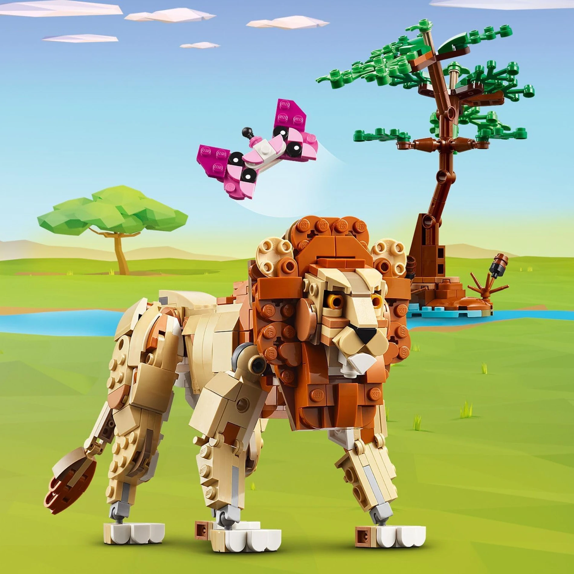  LEGO Creator Vahşi Safari Hayvanları 31150 +9 Yaş (780 Parça)