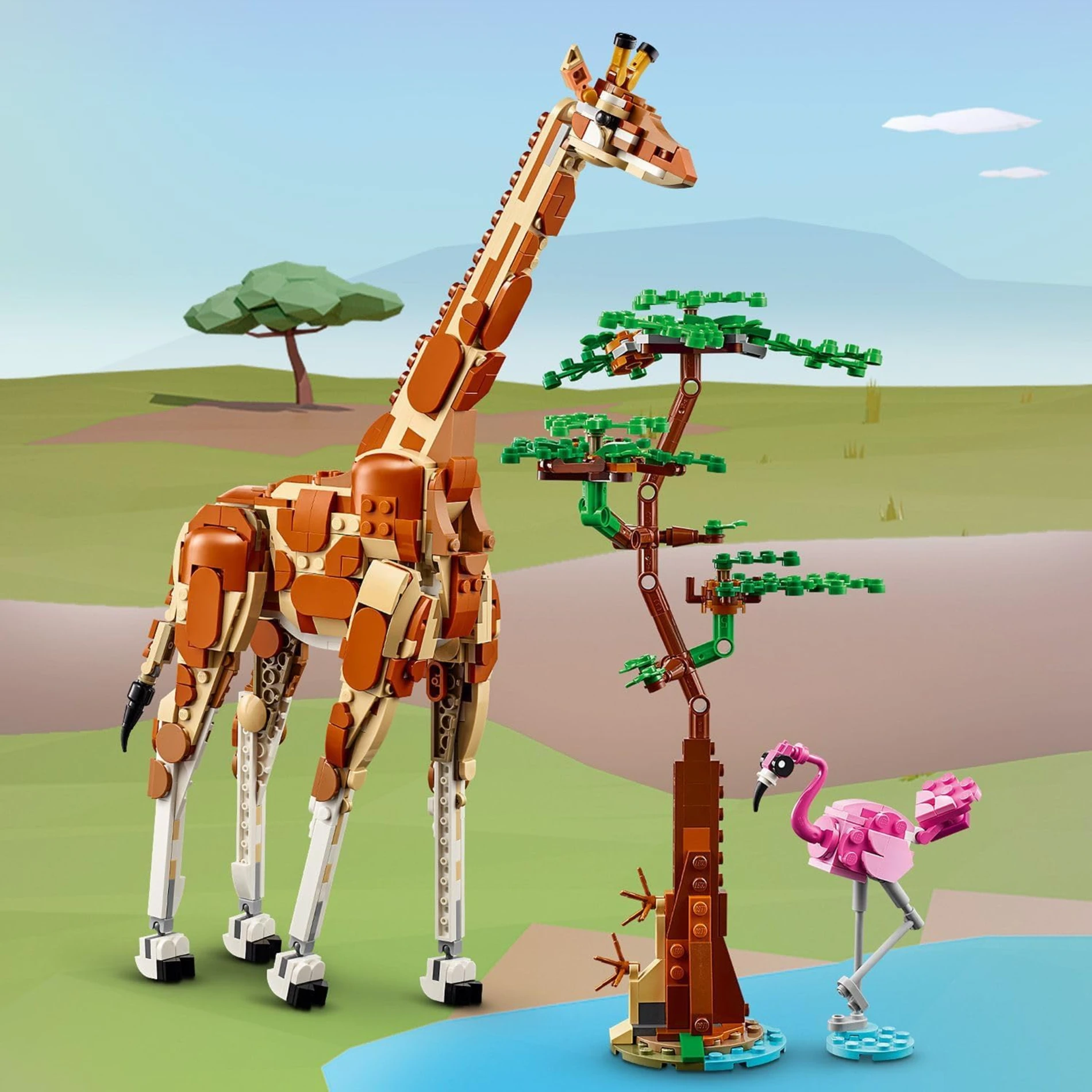  LEGO Creator Vahşi Safari Hayvanları 31150 +9 Yaş (780 Parça)