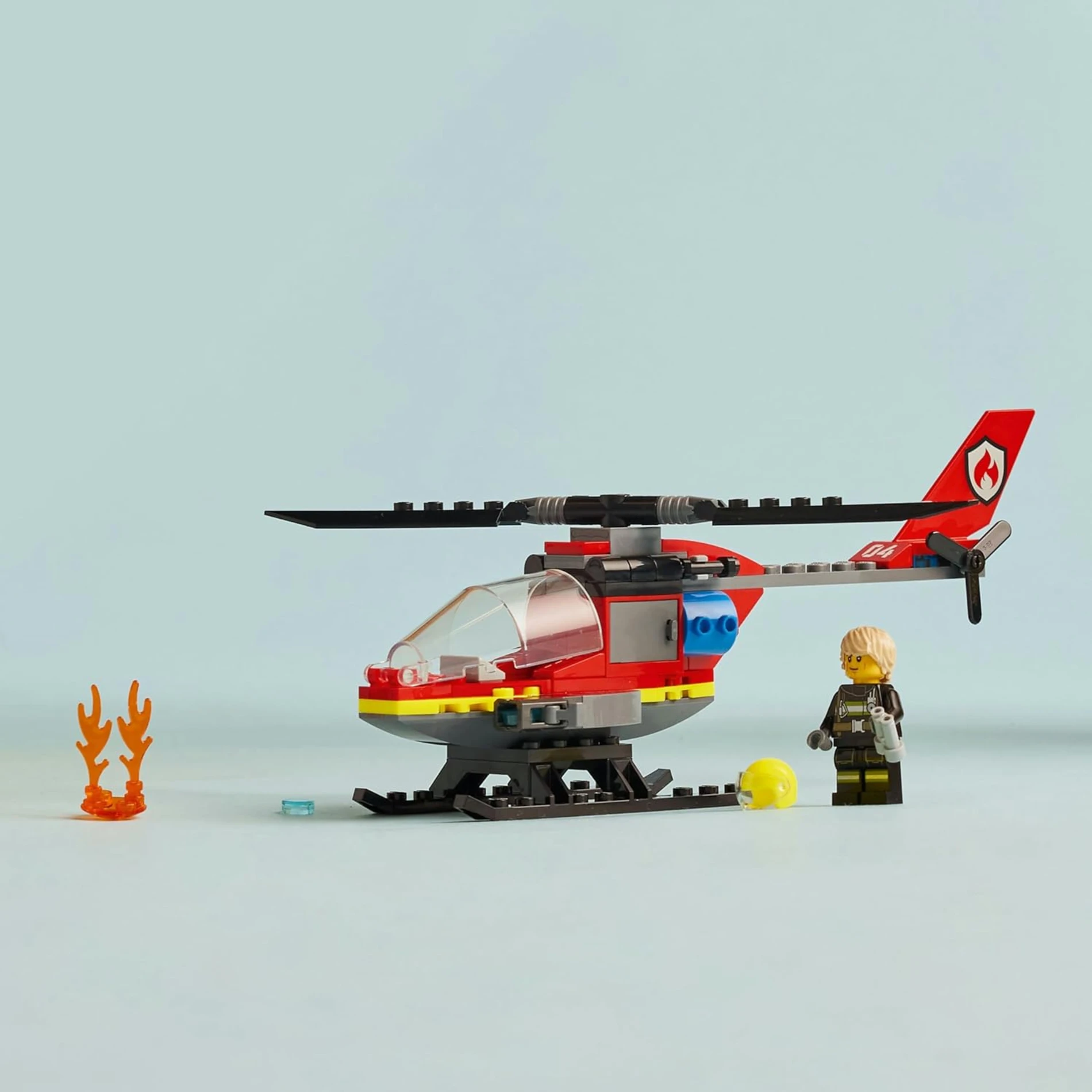 LEGO City İtfaiye Kurtarma Helikopteri 60411 +5 Yaş (85 Parça)