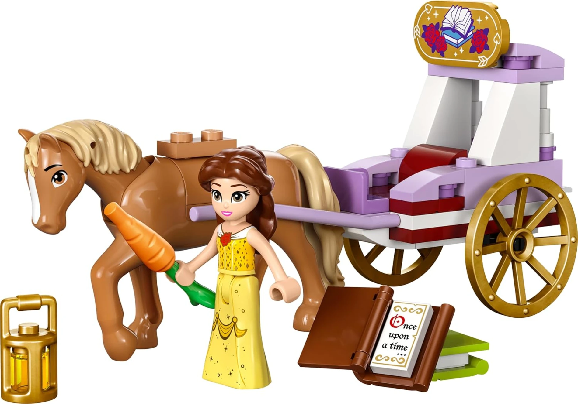  LEGO ǀ Disney Princess Belle’in Hikaye Zamanı At Arabası 43233 +5 Yaş