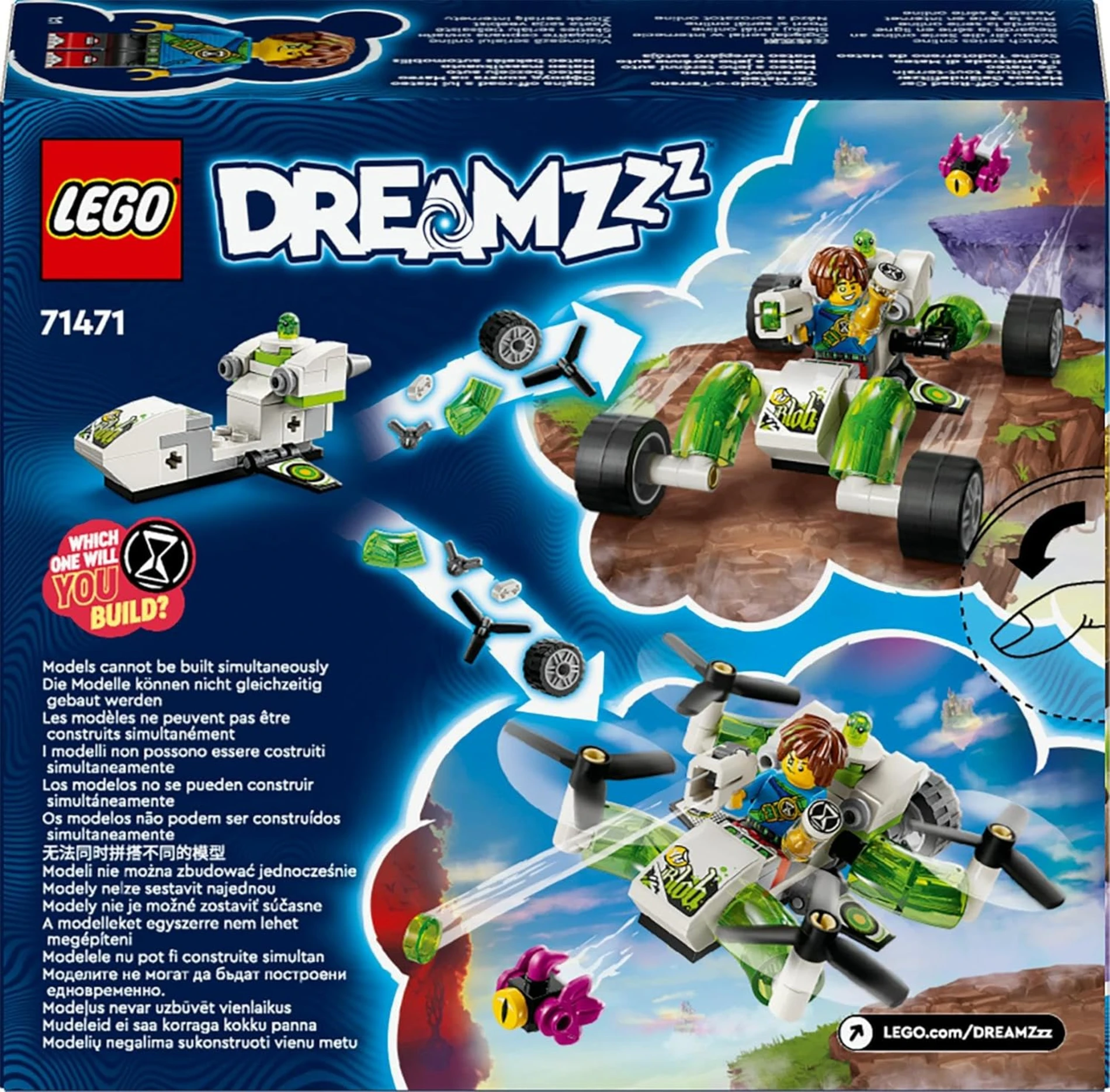 LEGO DREAMZzz Mateo’nun Arazi Arabası 71471 +7 Yaş  (94 Parça)