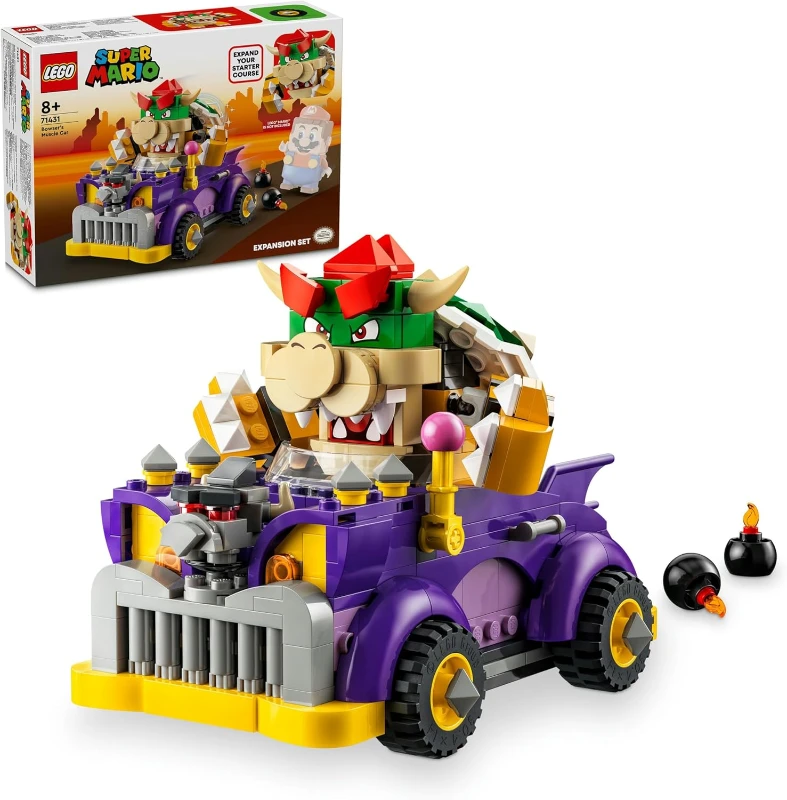  LEGO Super Mario Bowser’ın Büyük Arabası Ek Macera Seti 71431 +8 Yaş  (458 Parça)