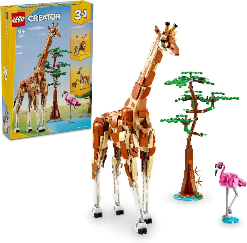  LEGO Creator Vahşi Safari Hayvanları 31150 +9 Yaş (780 Parça)