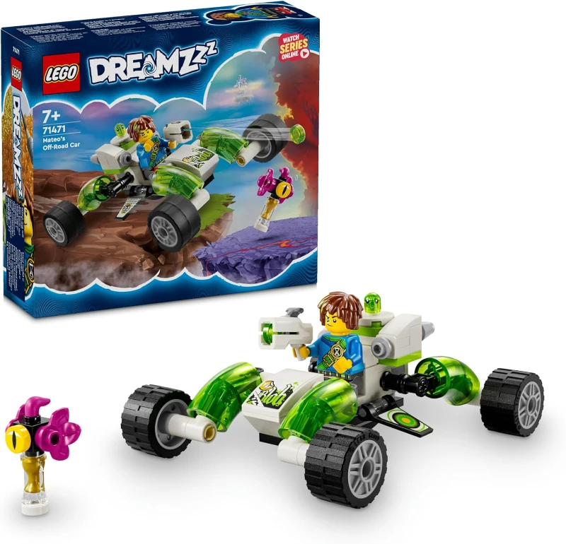 LEGO DREAMZzz Mateo’nun Arazi Arabası 71471 +7 Yaş  (94 Parça)