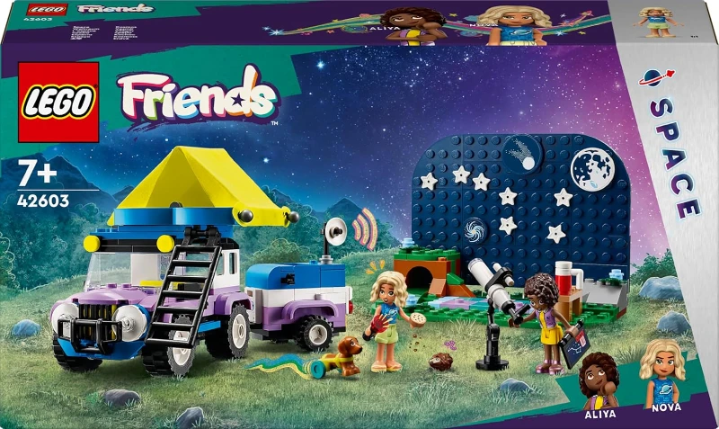 LEGO Friends Yıldız Gözlemleme Kamp Aracı 42603 +7 Yaş (364 Parça)