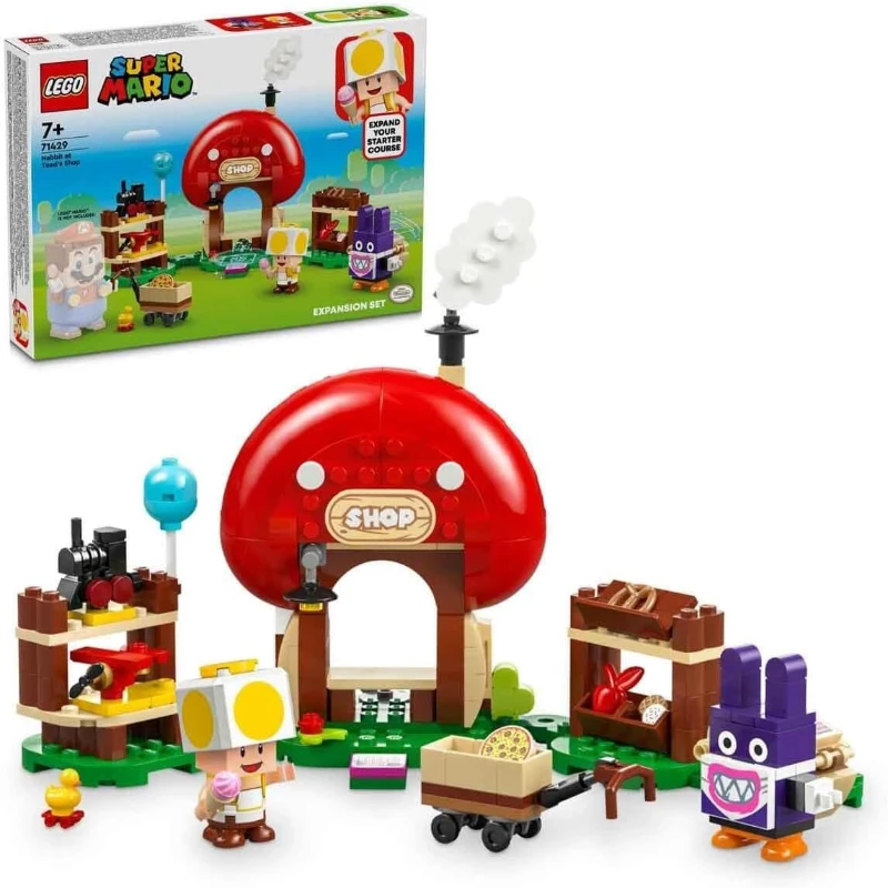  LEGO Super Mario Nabbit Toad’un Dükkanında Ek Macera Seti 71429 +8 Yaş  (230 Parça)