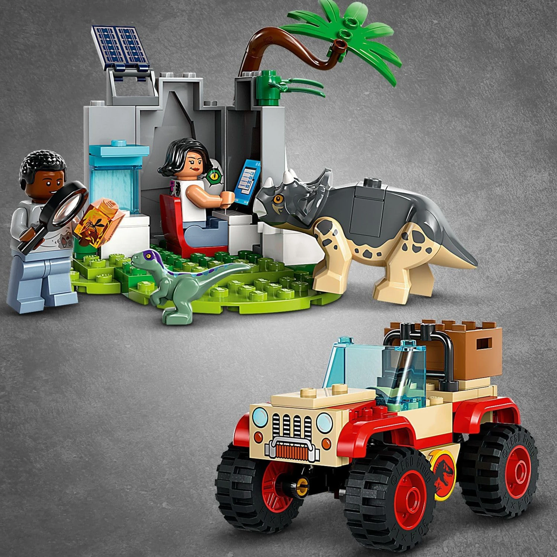  LEGO Jurassic World Yavru Dinozor Kurtarma Merkezi 76963 +4 Yaş  (139 Parça)