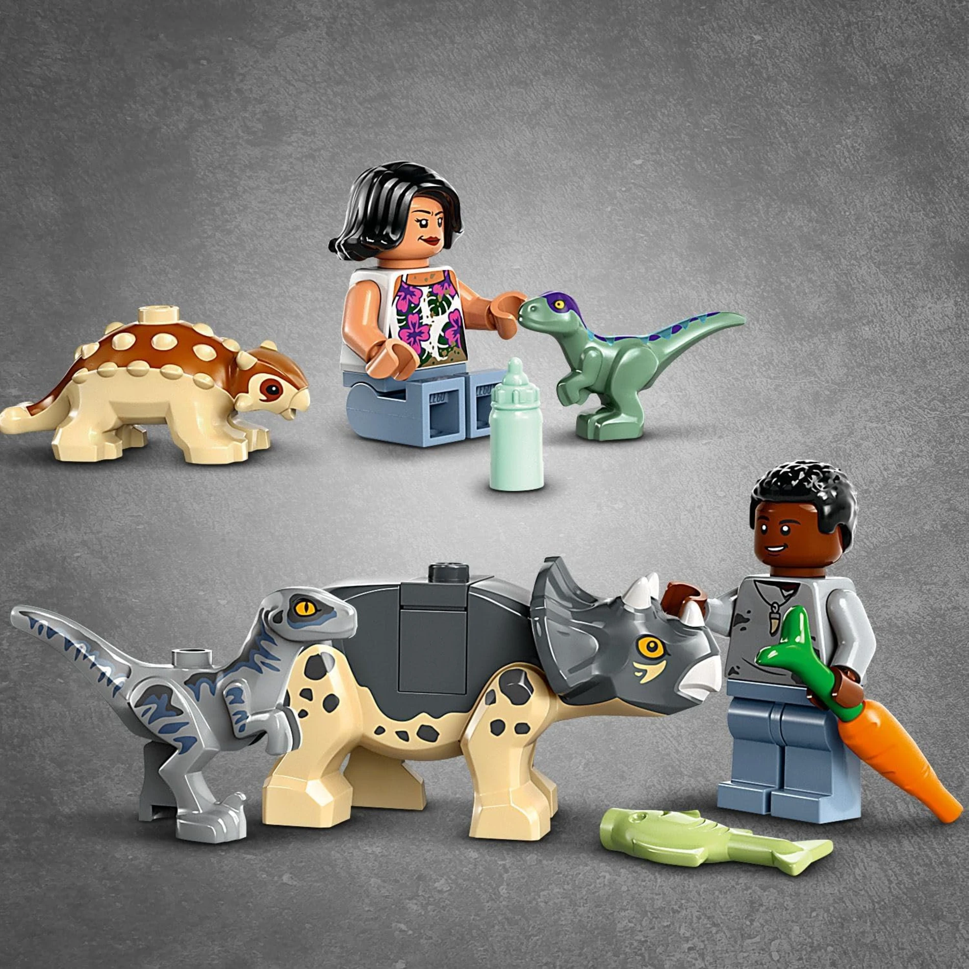  LEGO Jurassic World Yavru Dinozor Kurtarma Merkezi 76963 +4 Yaş  (139 Parça)