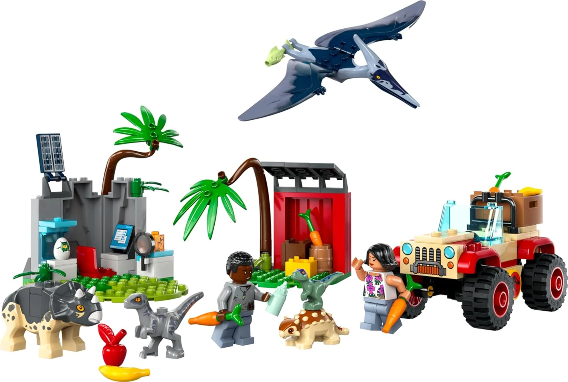  LEGO Jurassic World Yavru Dinozor Kurtarma Merkezi 76963 +4 Yaş  (139 Parça)