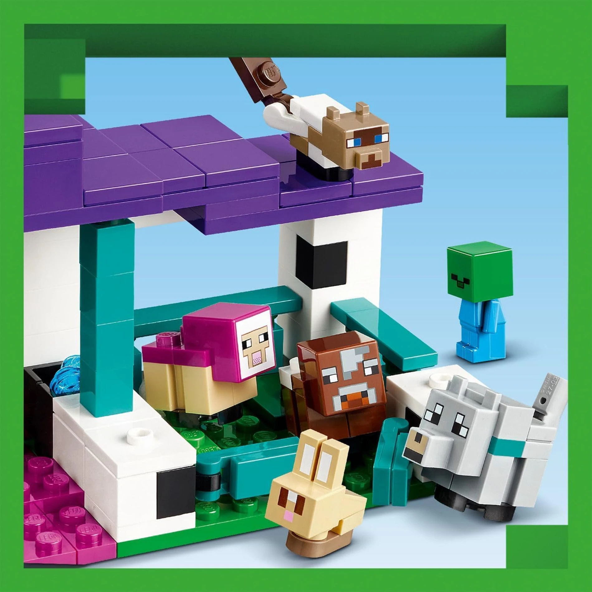 LEGO Minecraft Hayvan Barınağı 21253 +7 Yaş  (206 Parça)