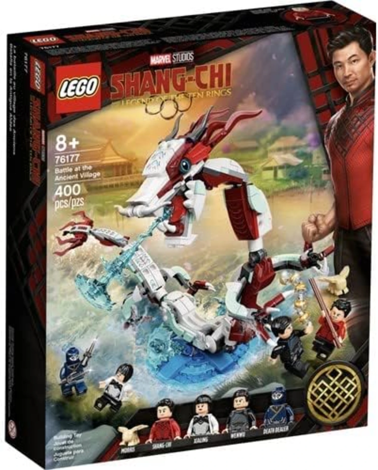  LEGO Marvel Shang-Chi Antik Köyde Savaş 76177 Oyun Seti  +8 Yaş (400 Parça)