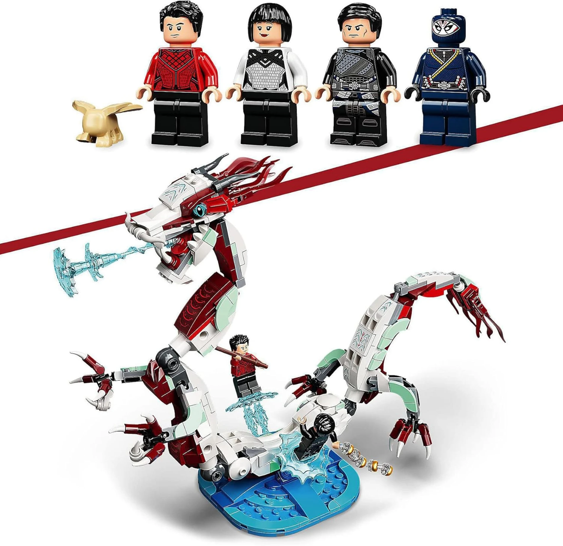  LEGO Marvel Shang-Chi Antik Köyde Savaş 76177 Oyun Seti  +8 Yaş (400 Parça)