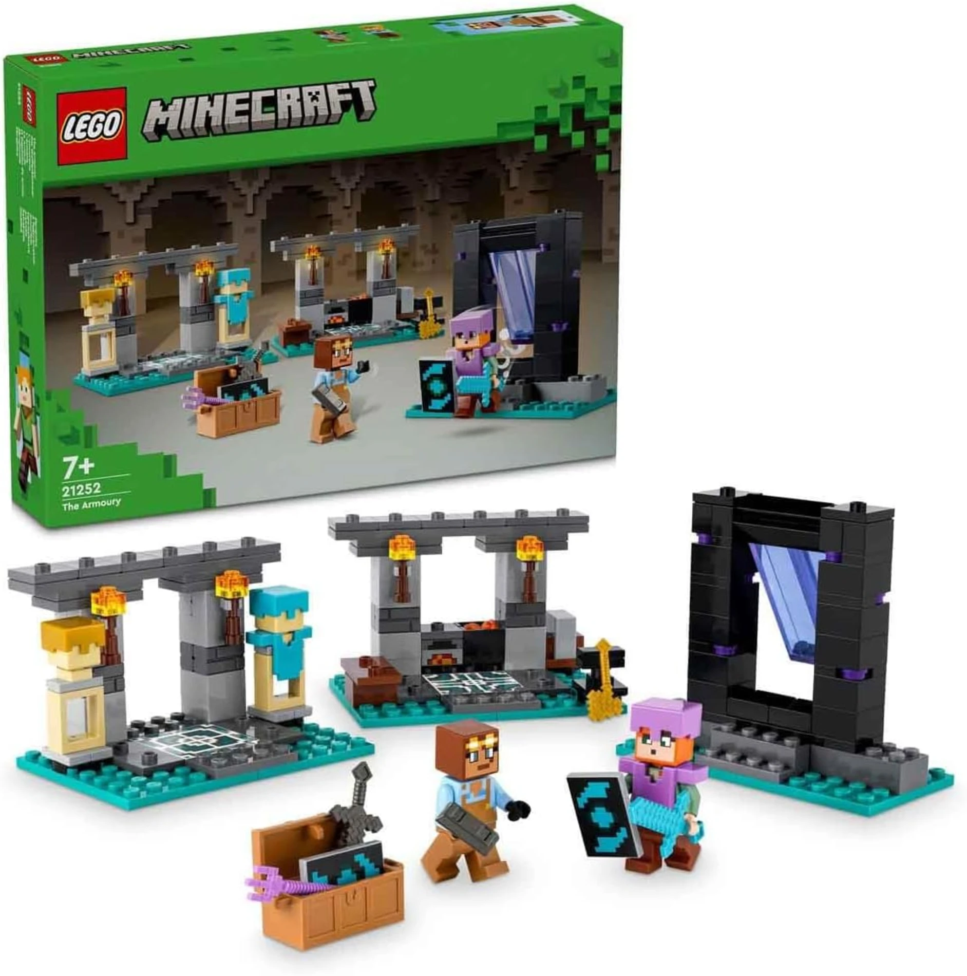 LEGO Minecraft Cephanelik 21252 +7 Yaş (203 Parça)