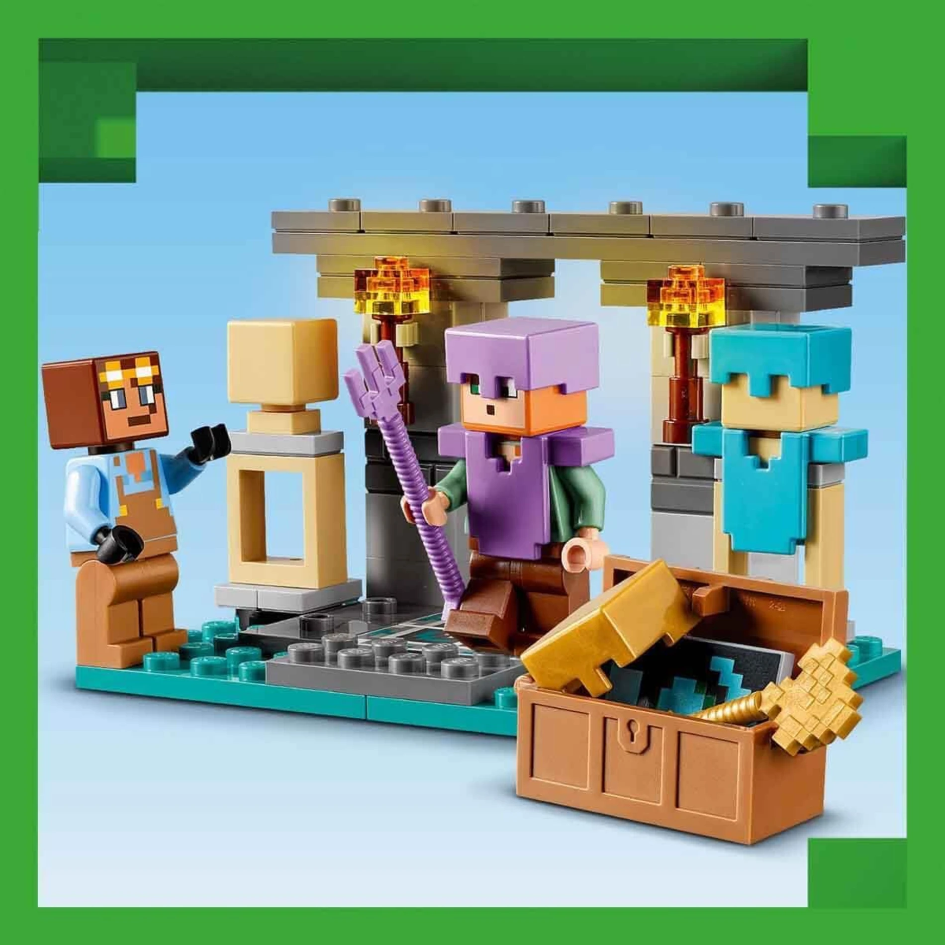 LEGO Minecraft Cephanelik 21252 +7 Yaş (203 Parça)