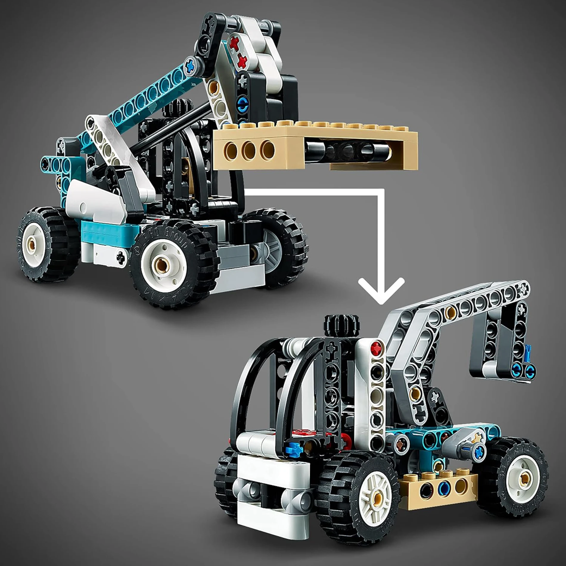  LEGO Technic Teleskopik Yükleyici 42133 +7 Yaş  (143 Parça)