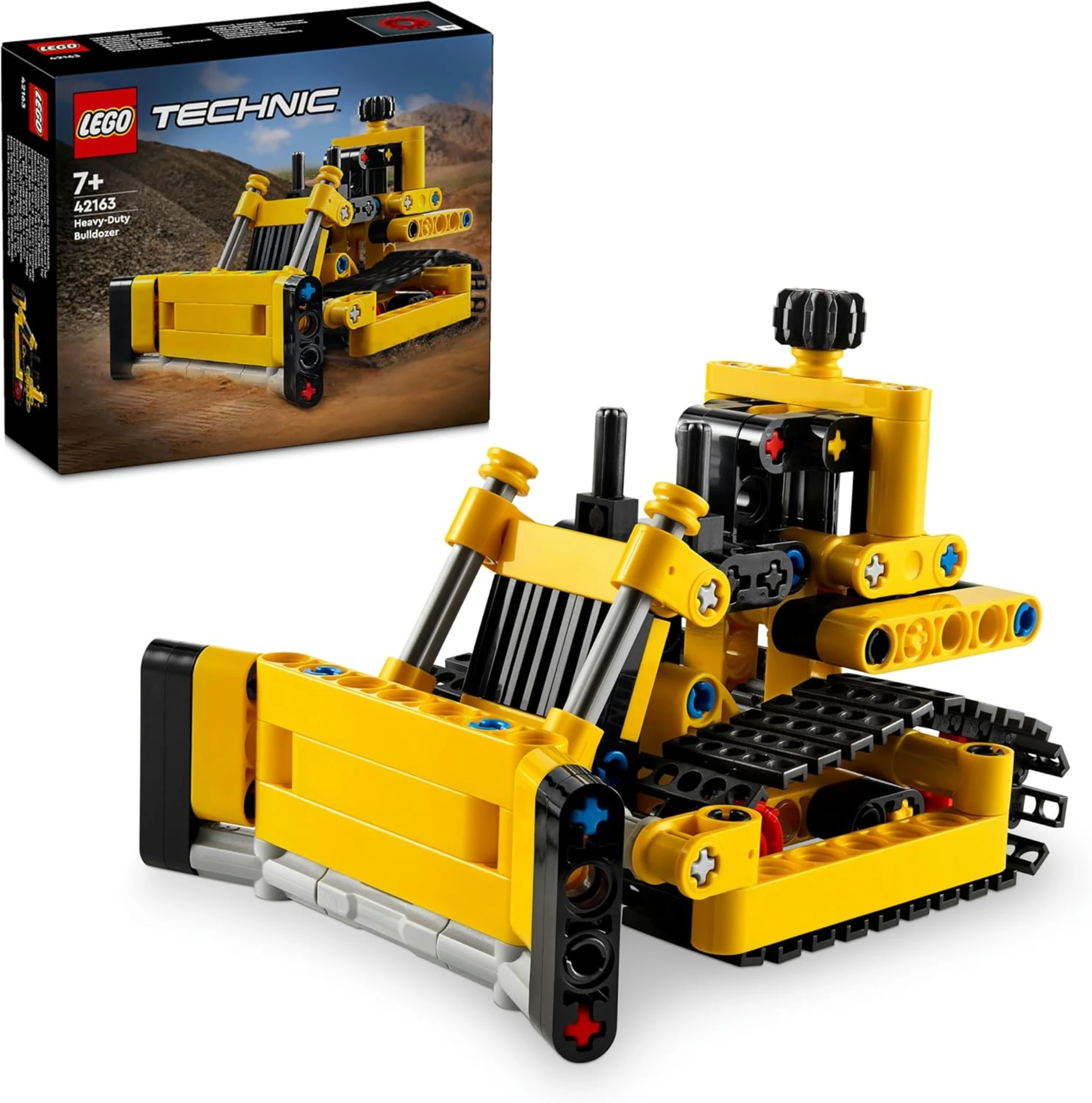 LEGO Technic Ağır İş Buldozeri 42163 +7 Yaş  (195 Parça)