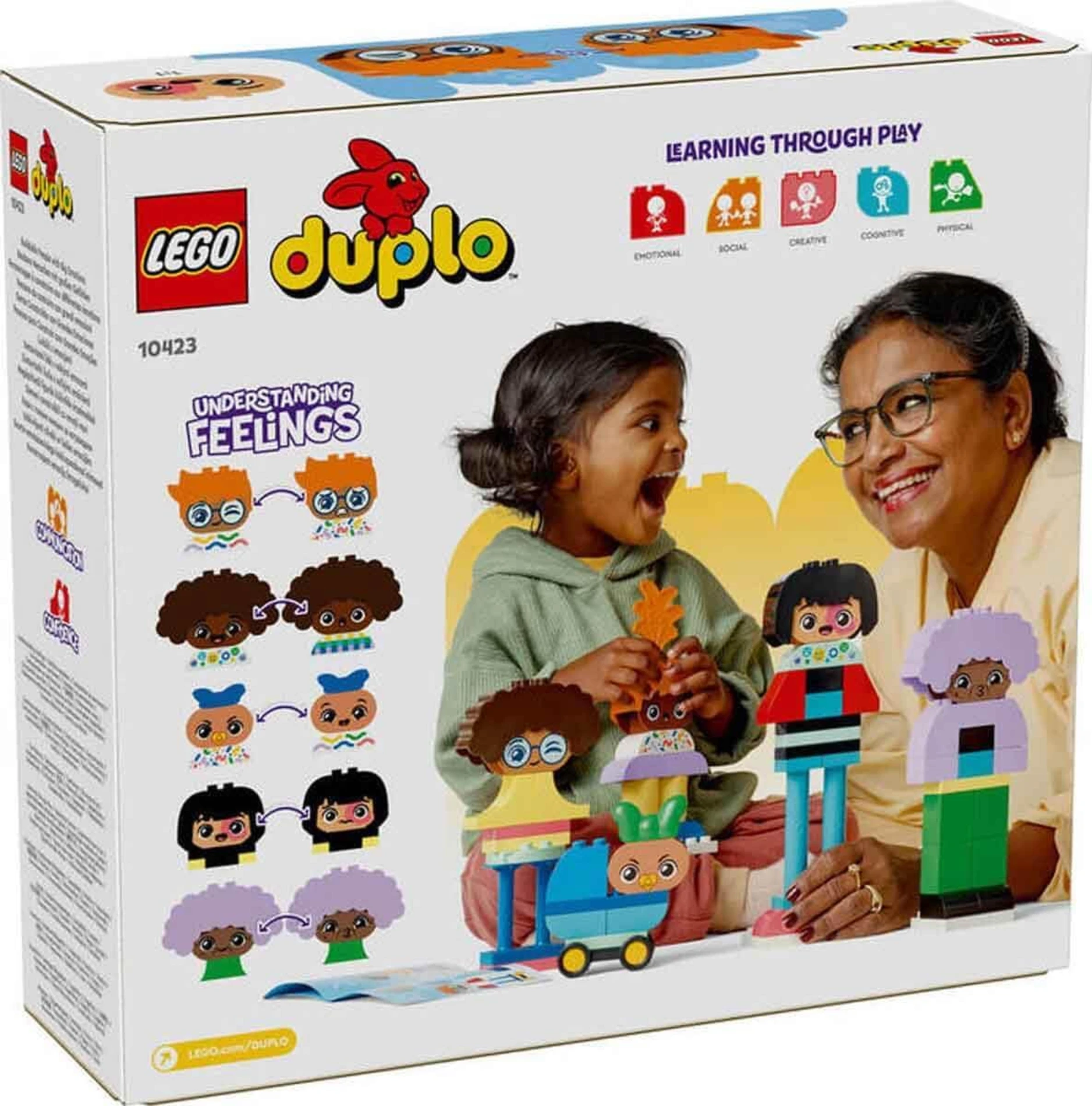  LEGO DUPLO Kasabası İnşa Edilebilen Duygulu İnsanlar 10423 +3 Yaş (71 Parça)