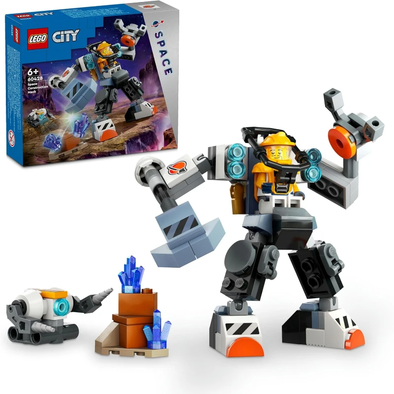  LEGO City Uzay İnşaat Robotu 60428 +6 Yaş (140 Parça)