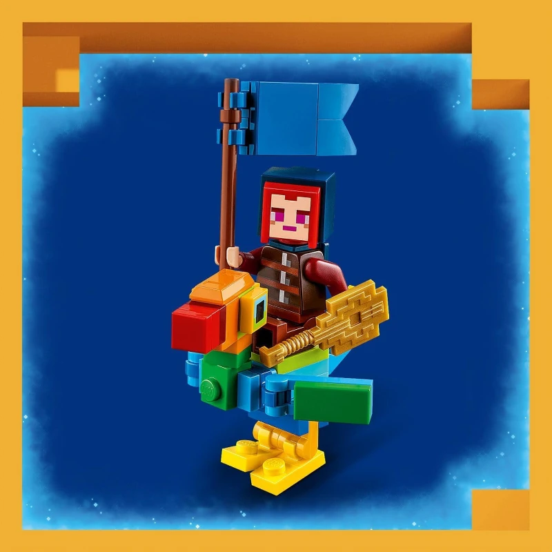 LEGO Minecraft Legends Yiyici Karşılaşması 21257 +8 Yaş  (420 Parça)