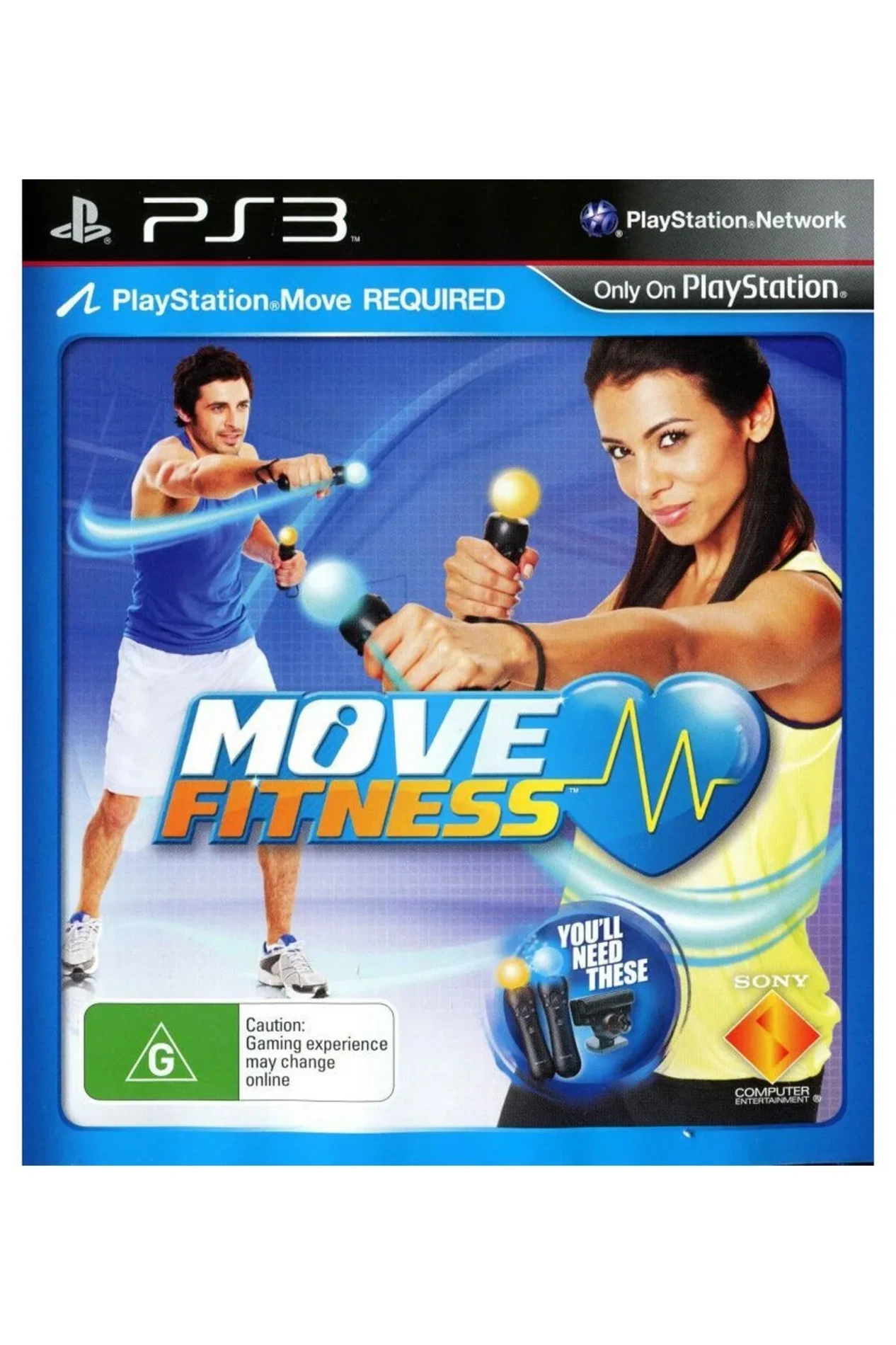 [2.EL]  MOVE FİTNESS - PS3 Oyun