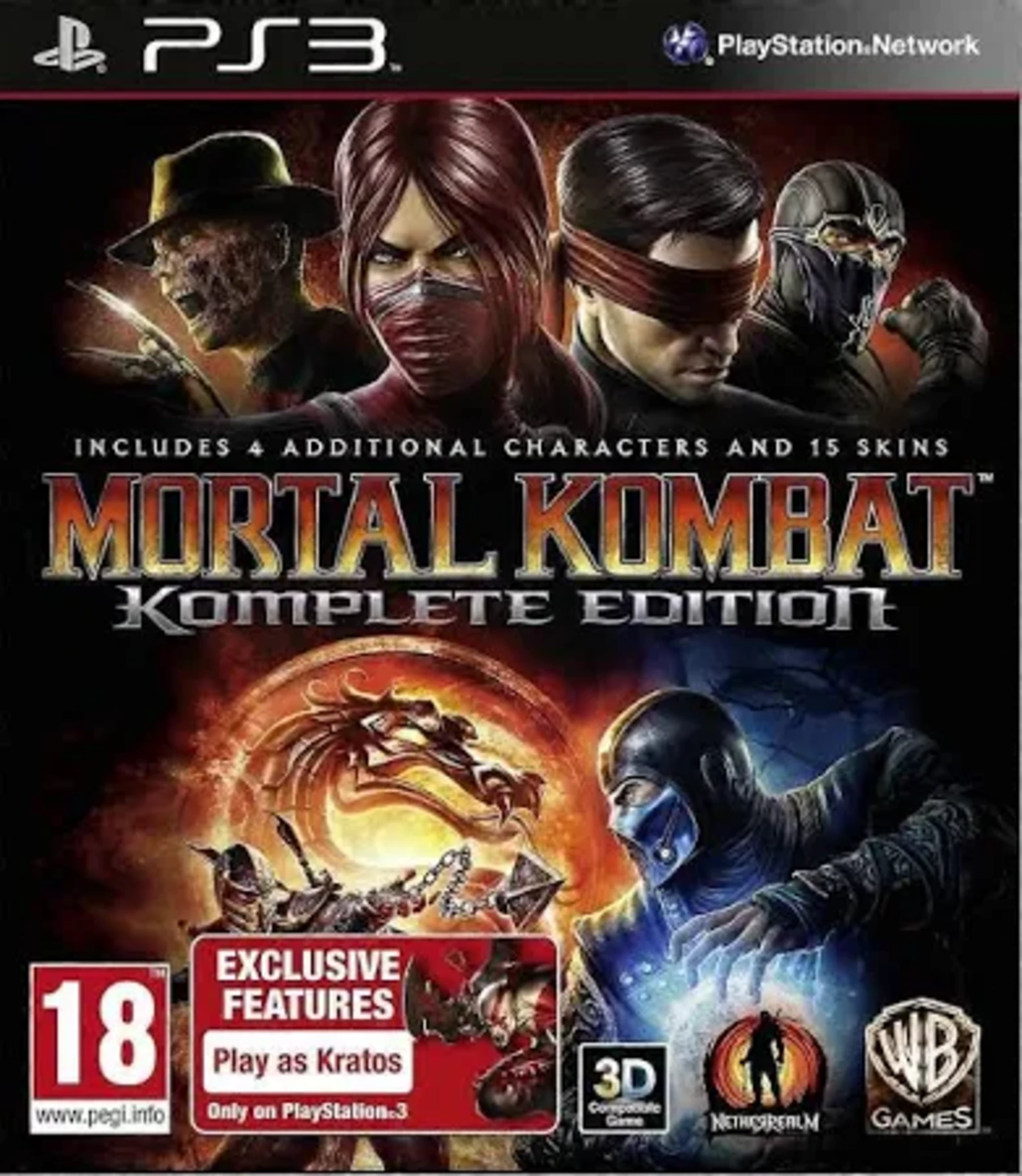 [2.EL] Mortal Kombat Komplete Edition - Ps3 Oyun