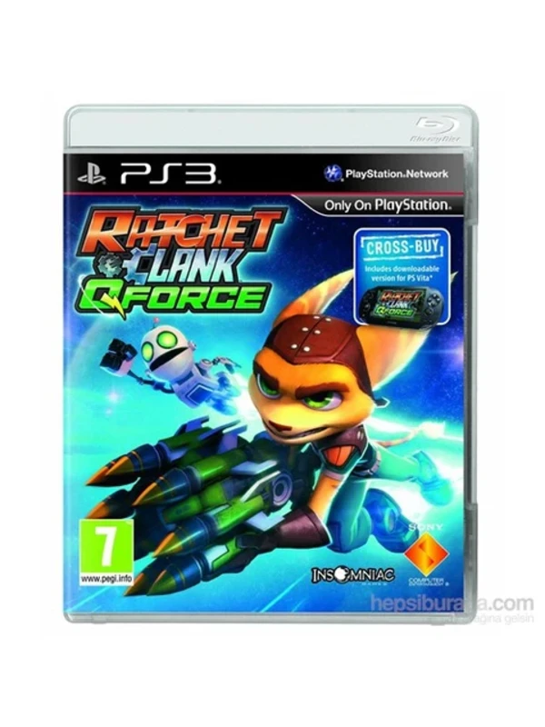 [2.EL] Ratchet Clank Q Force - Ps3 Oyun