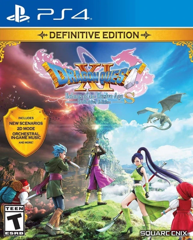 Dragon Quest Xı S Echoes Of An Elusive Age Definitive Edition - Ps4 Oyun [SIFIR]
