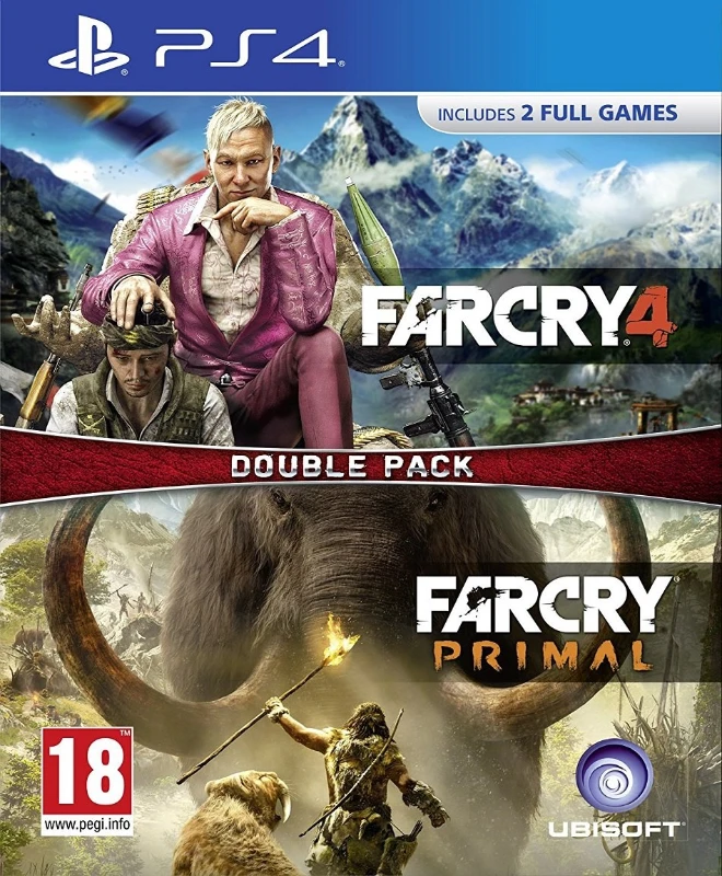 [2.EL] Far Cry Primal and Par Cry Primal Double Pack İkili Paket - Ps4 Oyun