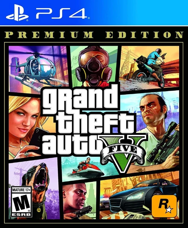 [2.EL] GTA 5 Premium Edition PS4  - Ps4 Oyun