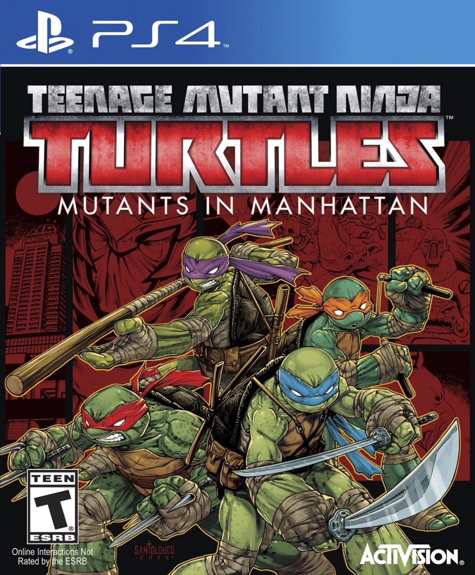 [2.EL] Teenage Mutant Ninja - Ps4 Oyun