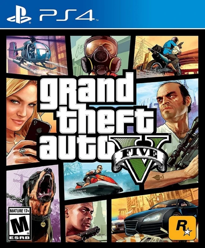 GTA 5 Grand Theft Auto V - Ps4 Oyun [SIFIR]