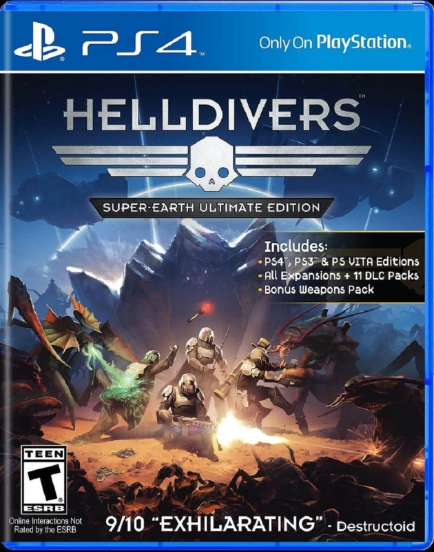 Helldivers Super-Earth Ultimate Edition - Ps4 Oyun [SIFIR]