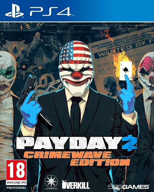 Payday 2 Crime Wave Edition - Ps4 Oyun [SIFIR]
