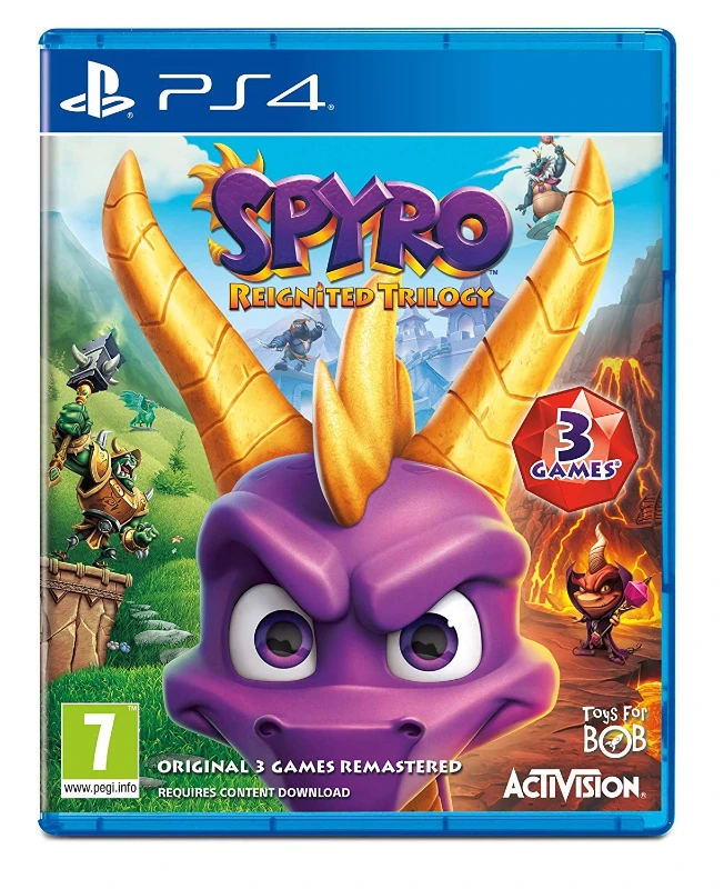 Spyro Reignited Trilogy - Ps4 Oyun [SIFIR]