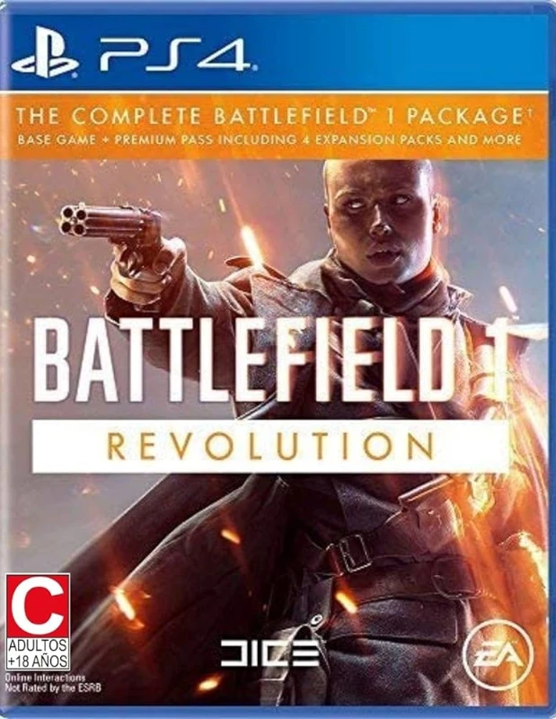 Battlefield 1 Revolution - Ps4 Oyun [SIFIR]