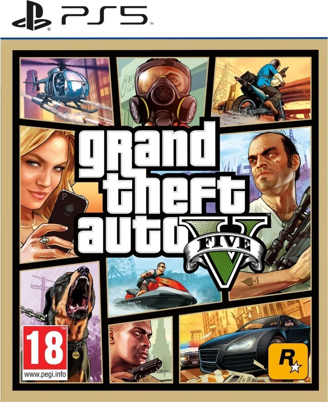 GTA 5 - Grand Theft Auto V - Ps5 Oyun [SIFIR]