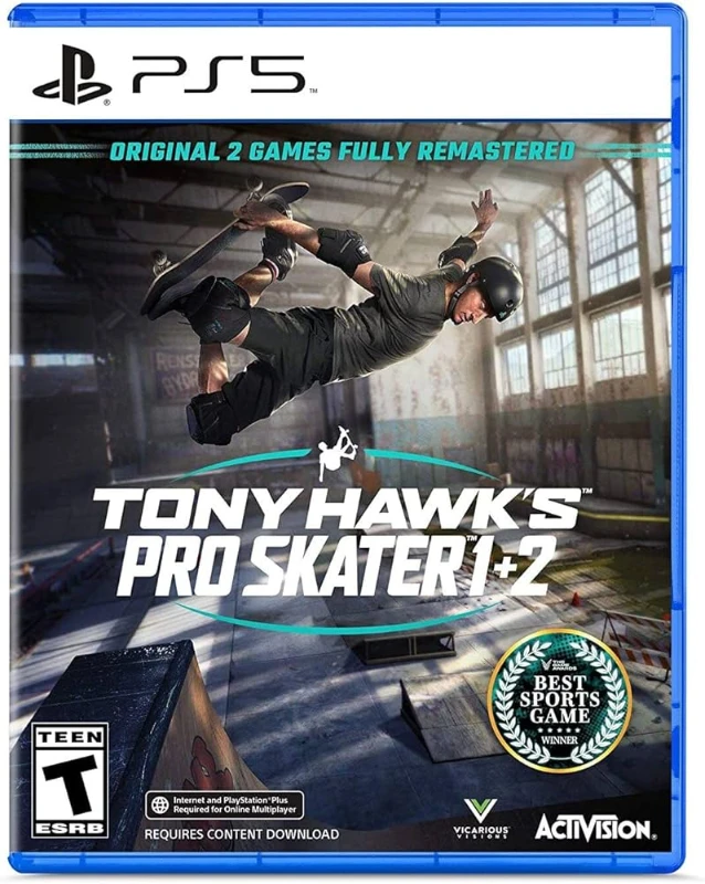 Tony Hawk Pro Skater 1+2 - Ps5 Oyun [SIFIR]