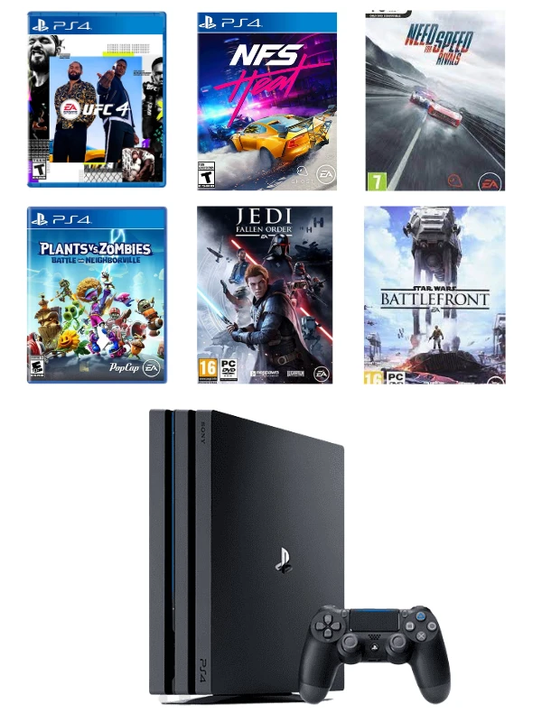 Playstation 4 PRO - 1 TB + yenilenmiş + Tek Kol + Consolex Çanta + 15 Dijital Oyun