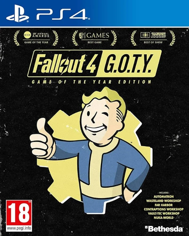 Fallout 4 G.O.T.Y. - Game of the Year Edition  - Ps4 Oyun [SIFIR]