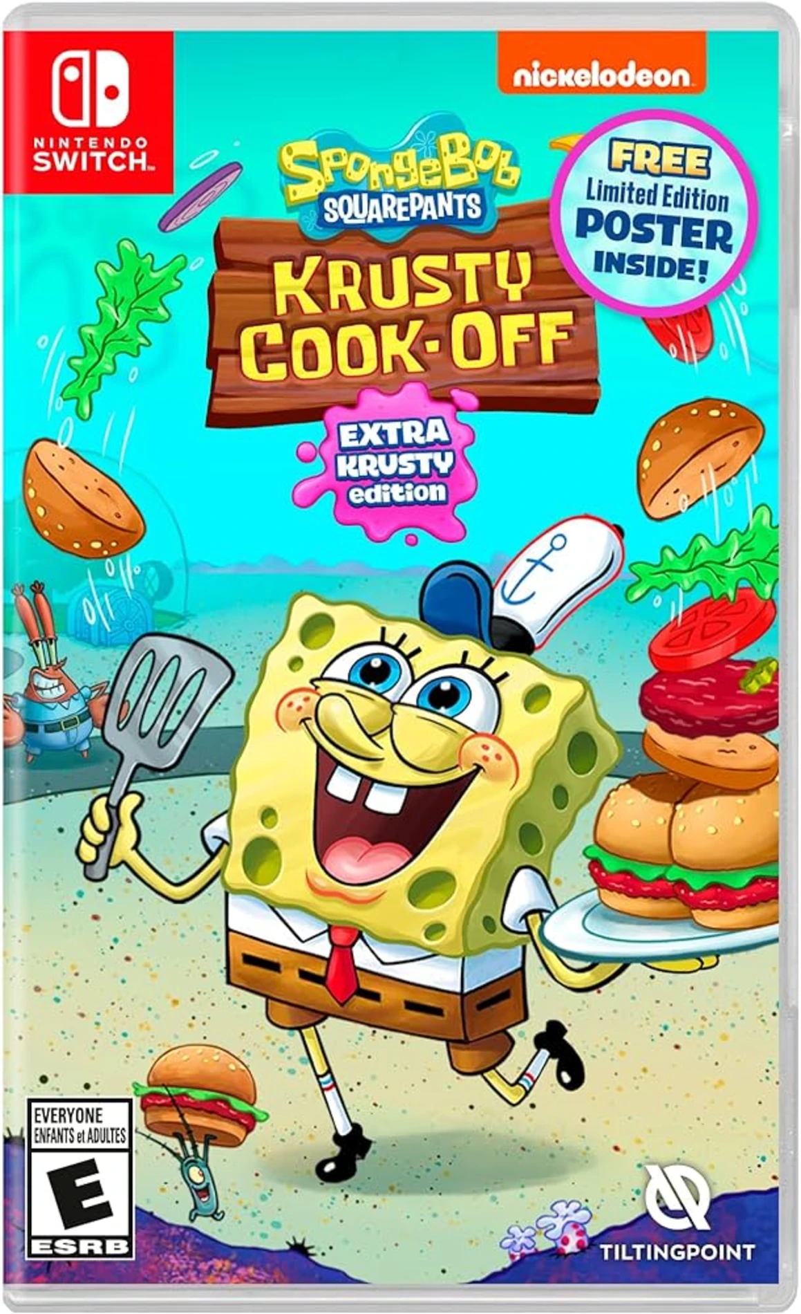   SpongeBob SquarePants : Krusty Cook-Off Extra Krusty Edition - Nintendo Switch Oyun [SIFIR]