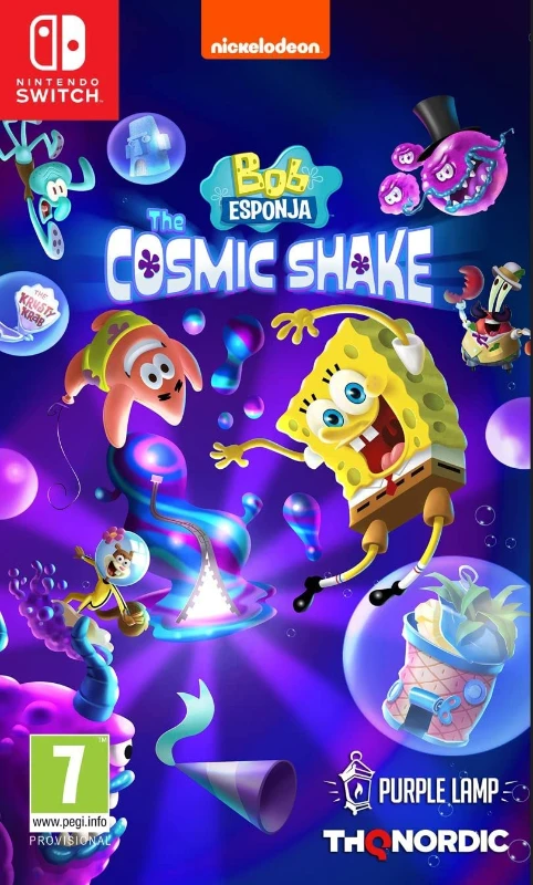  SpongeBob SquarePants : The Cosmic Shake - Nintendo Switch Oyun [SIFIR]