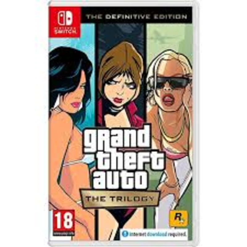 Grand  Theft Auto : The Trilogy - The Definitive Edition - Nintendo Switch Oyun [SIFIR]